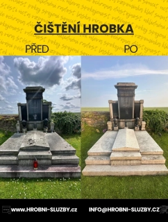 Hrobka | Čištění hrobu